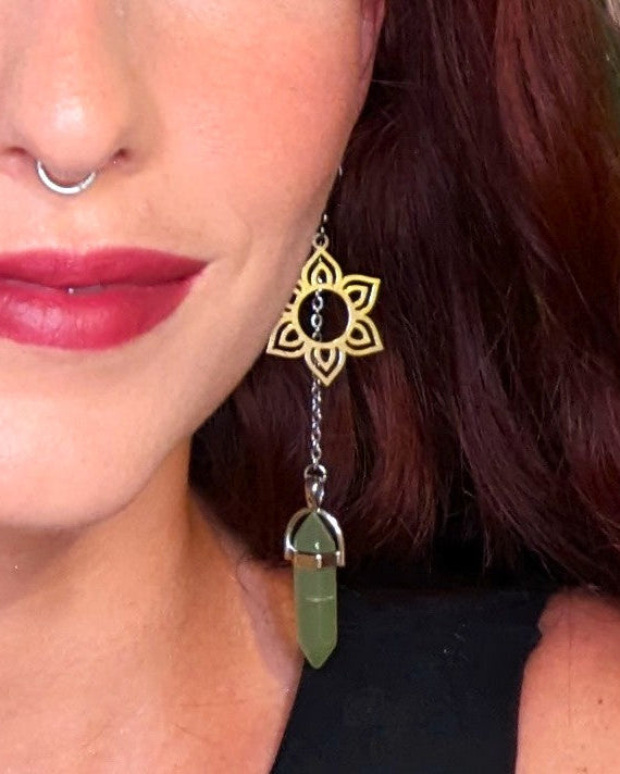 Blooming Aventurine Earrings