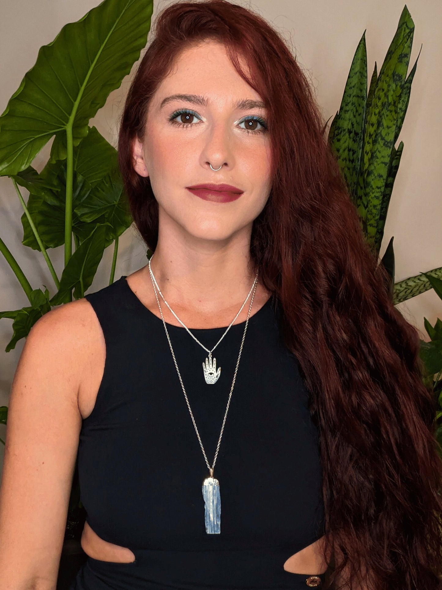 Mystique Blue Kyanite Duo Necklace